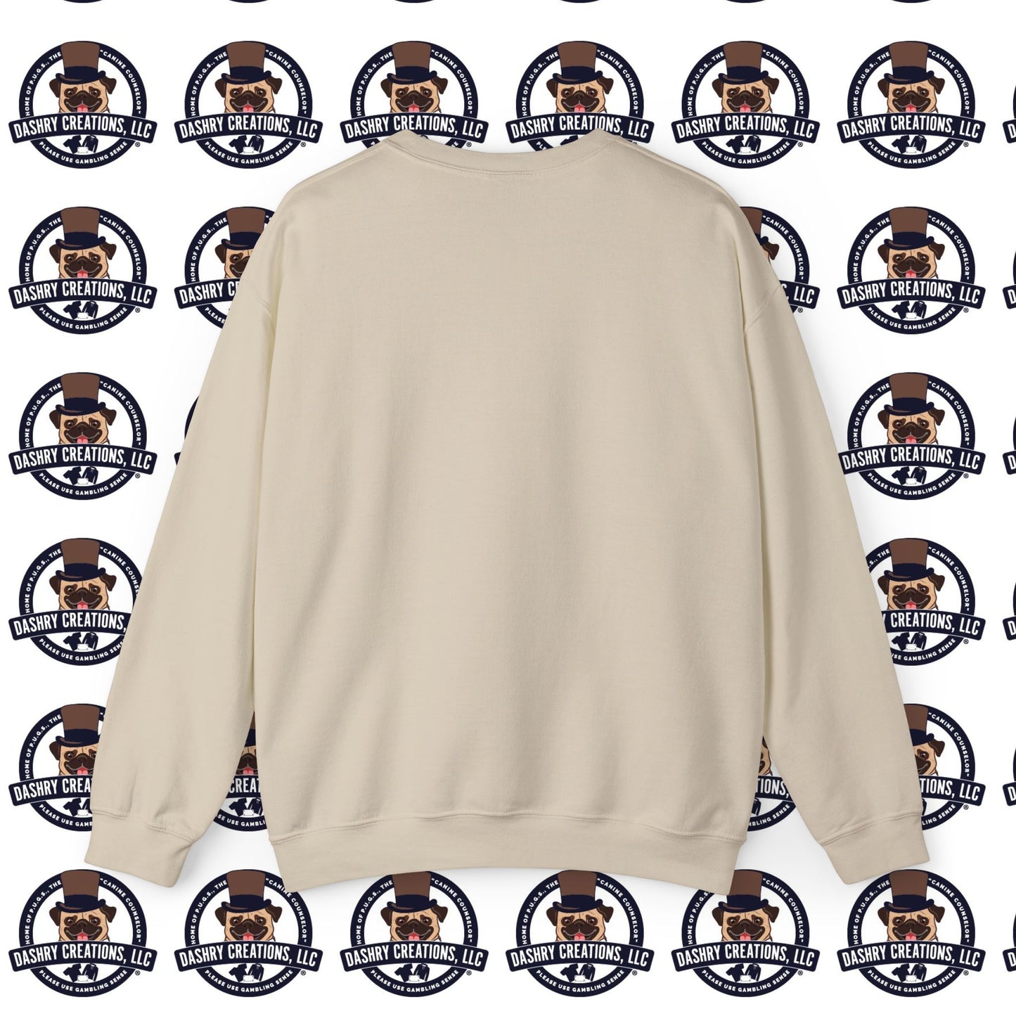 Craps “Praying Over Dice” Nun’s Veil Unisex Heavy Blend™ Crewneck Sweatshirt