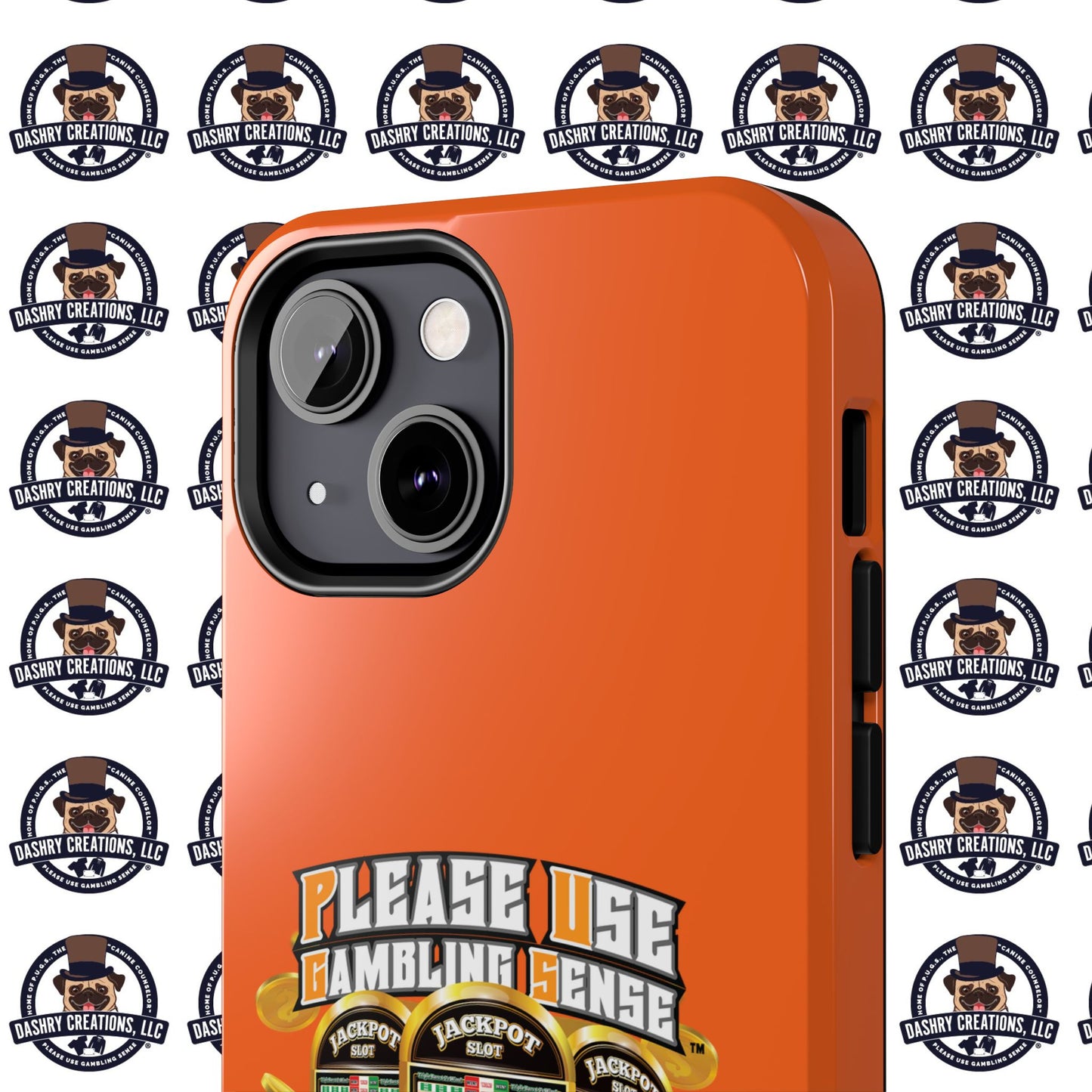 Slots “Everybody’s Got A System” Orange Wool Cap Tough Phone Cases