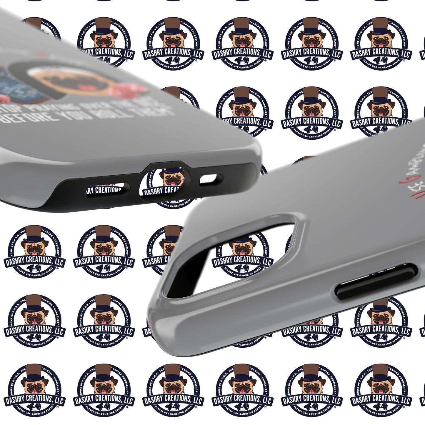 Craps “Praying Over Dice” Nun’s Veil Tough Phone Cases