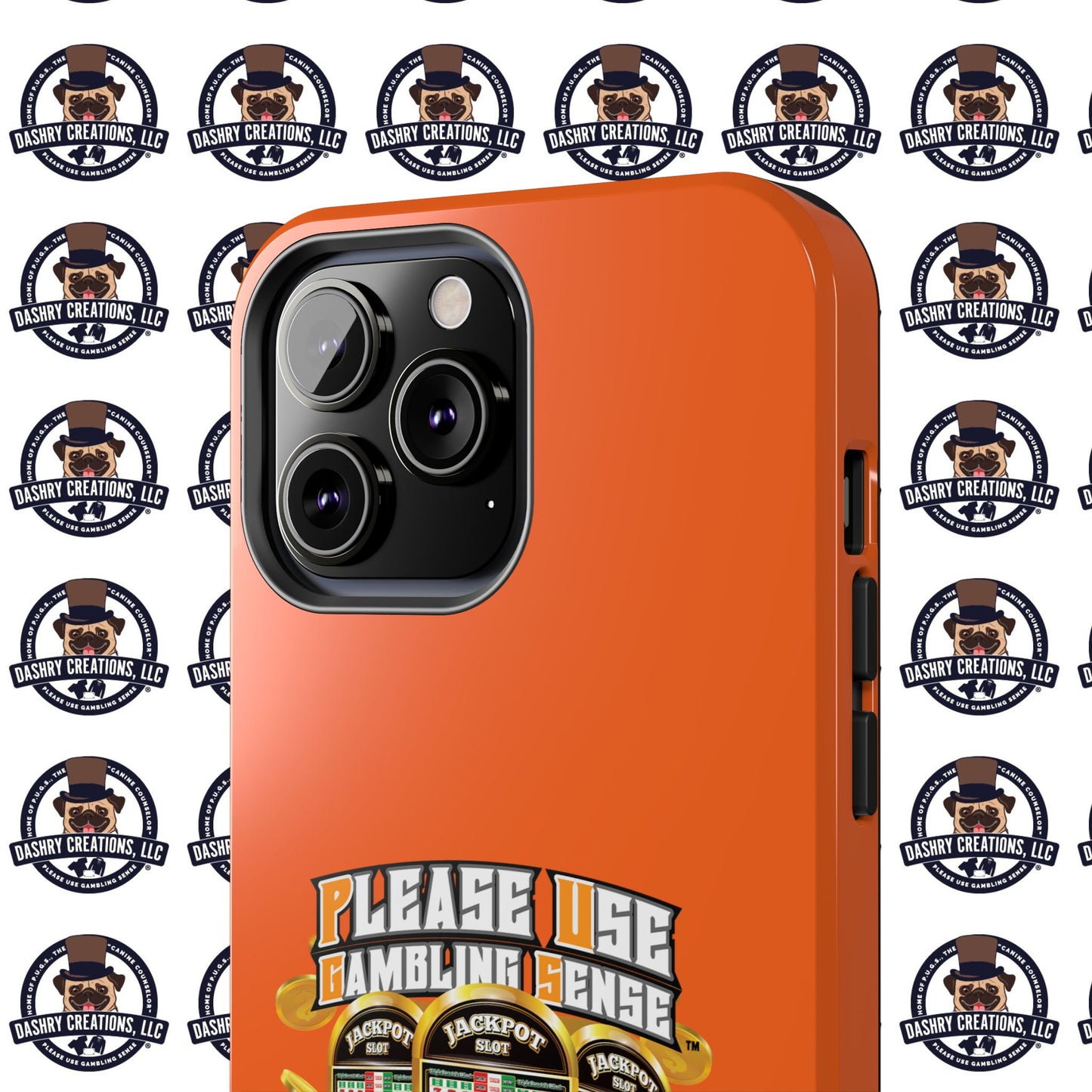 Slots “Everybody’s Got A System” Orange Wool Cap Tough Phone Cases
