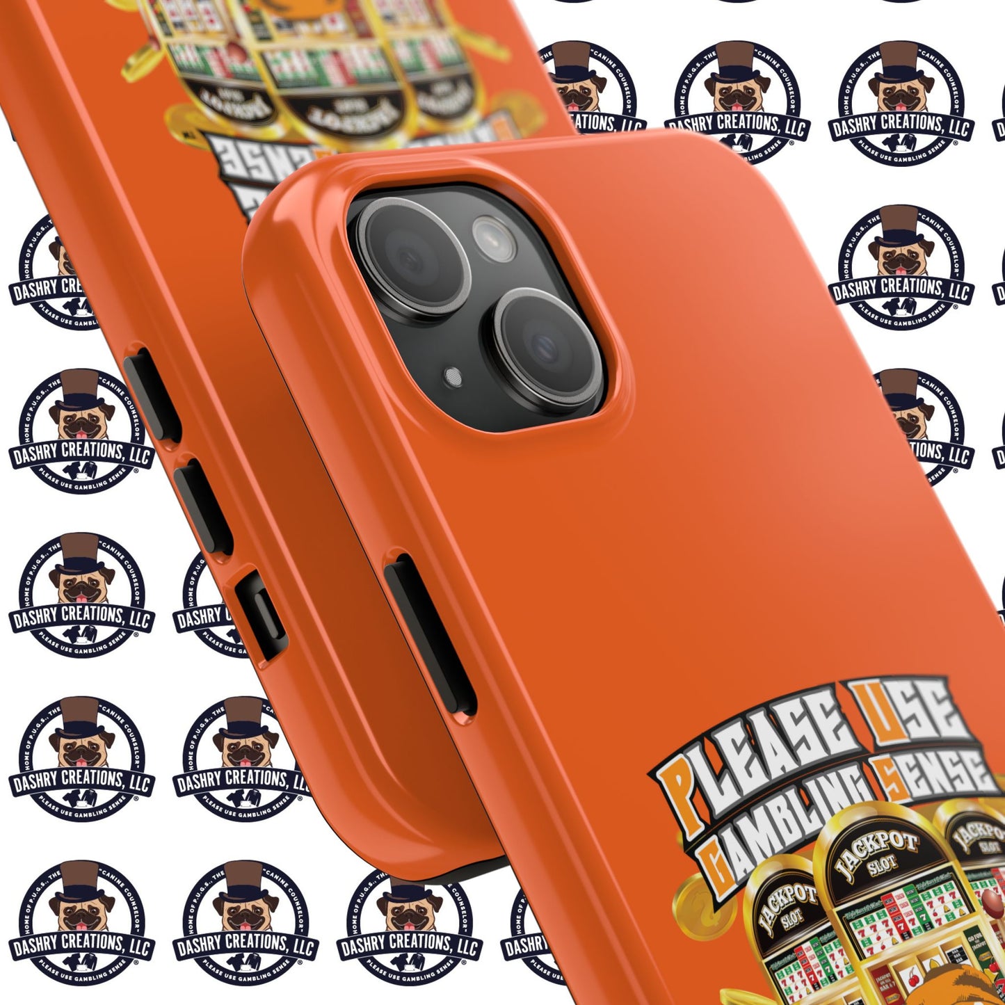 Slots “Everybody’s Got A System” Orange Wool Cap Tough Phone Cases