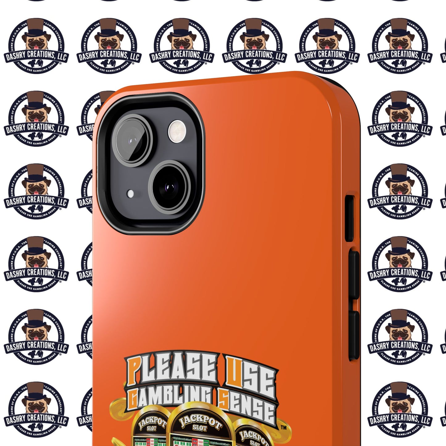 Slots “Everybody’s Got A System” Orange Wool Cap Tough Phone Cases