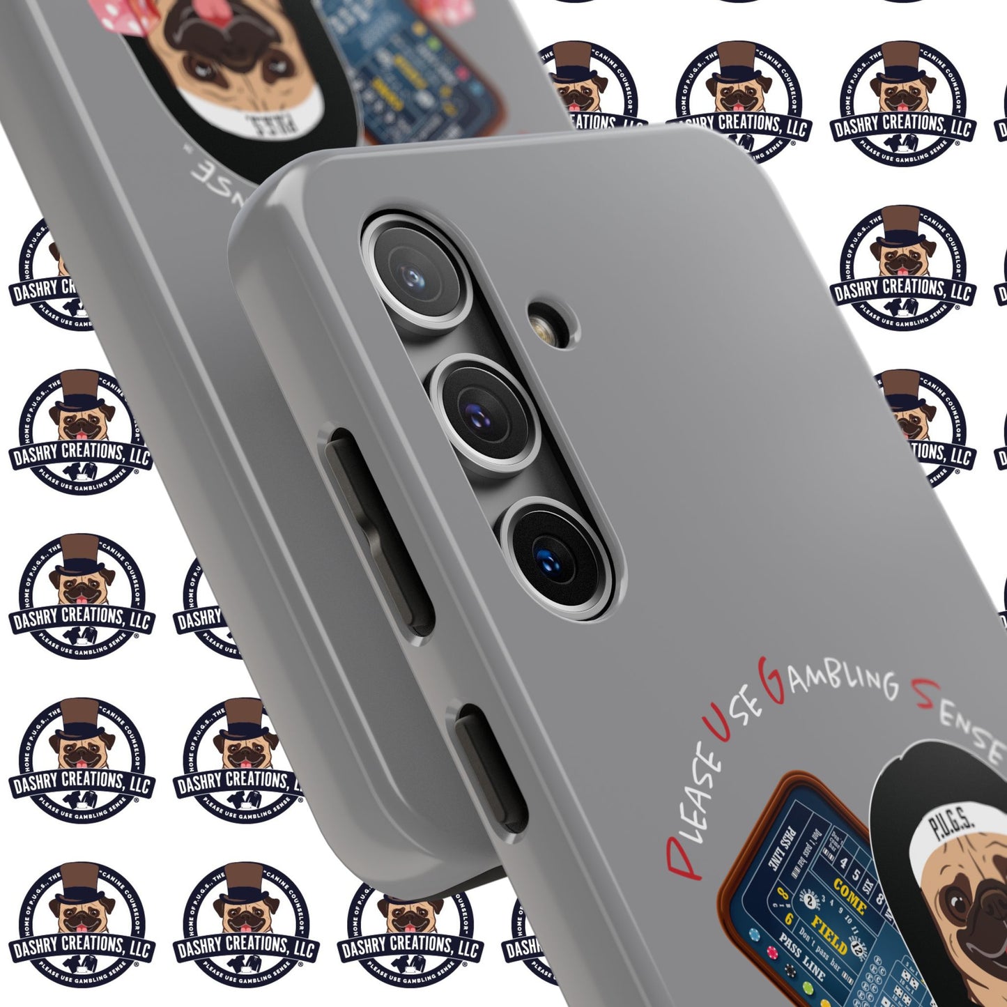 Craps “Praying Over Dice” Nun’s Veil Tough Phone Cases