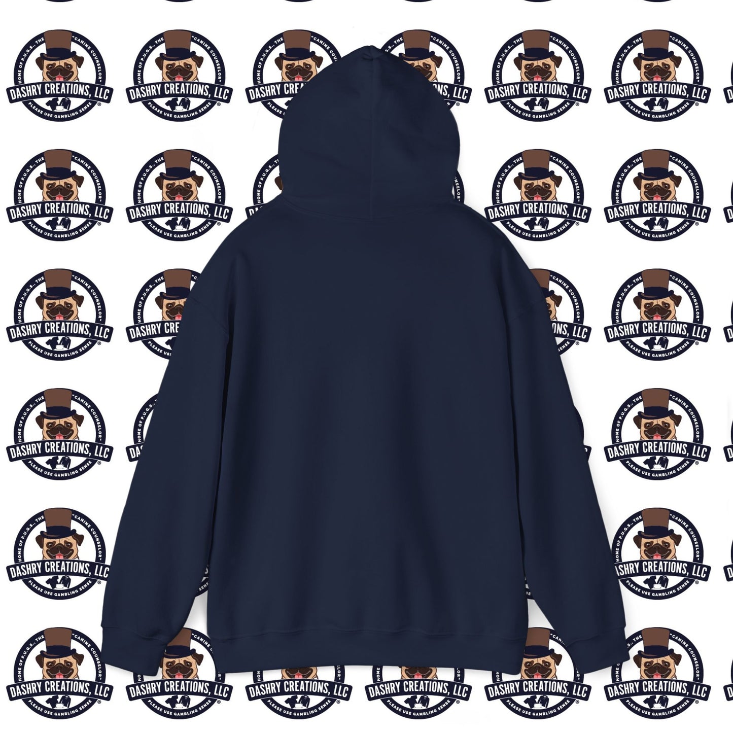 Craps “Praying Over Dice” Nun’s Veil Unisex Heavy Blend™ Hooded Sweatshirt