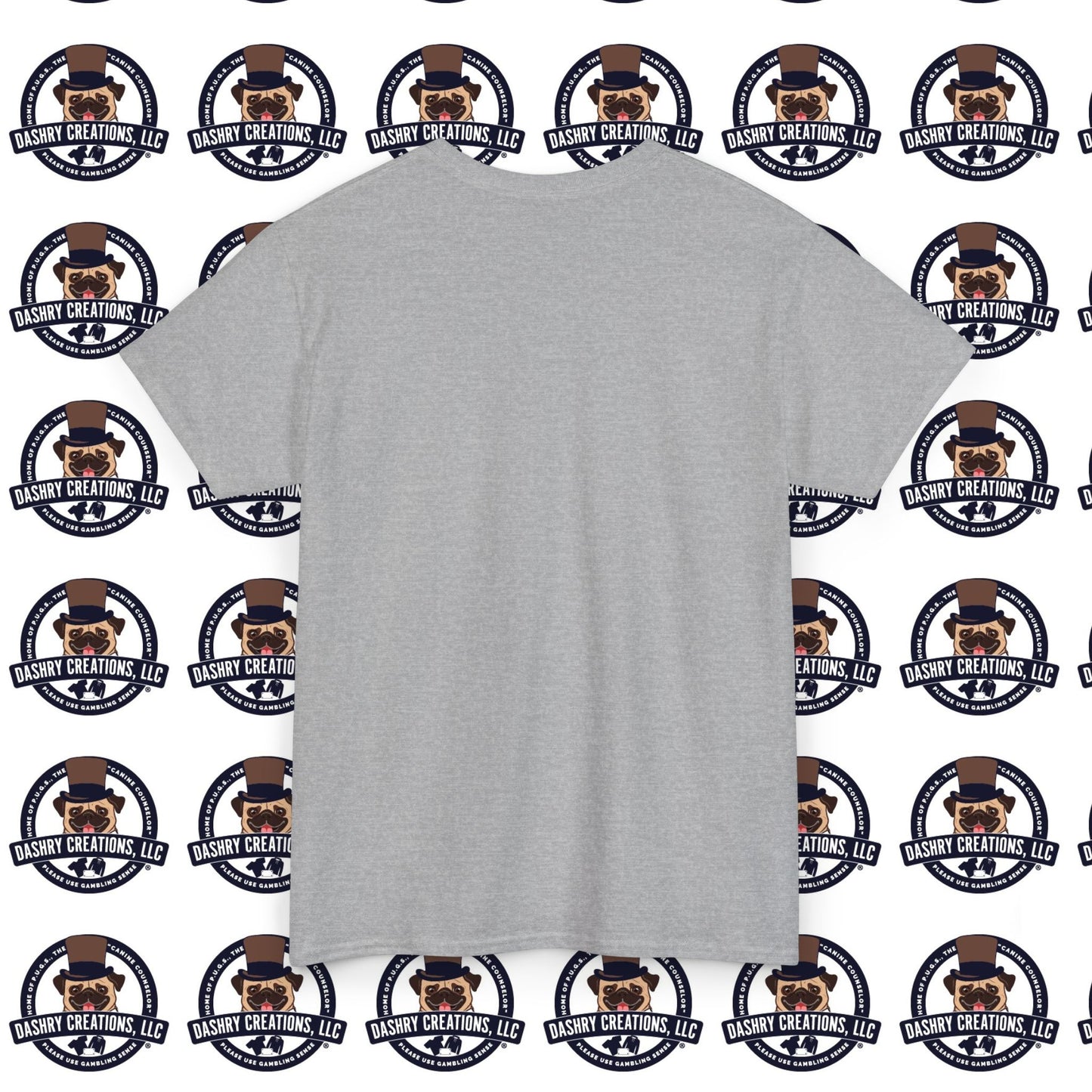 Craps “Praying Over Dice” Nun’s Veil Unisex Heavy Cotton Tee