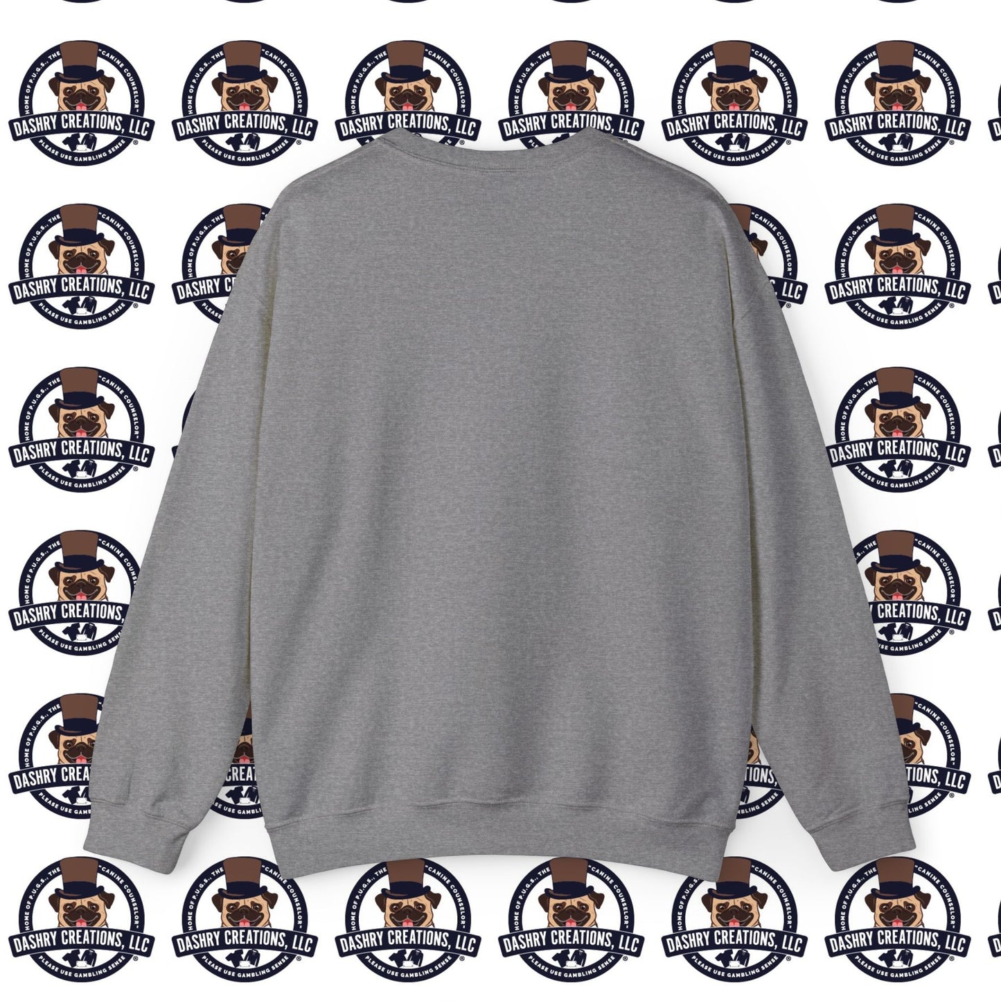 Craps “Praying Over Dice” Nun’s Veil Unisex Heavy Blend™ Crewneck Sweatshirt