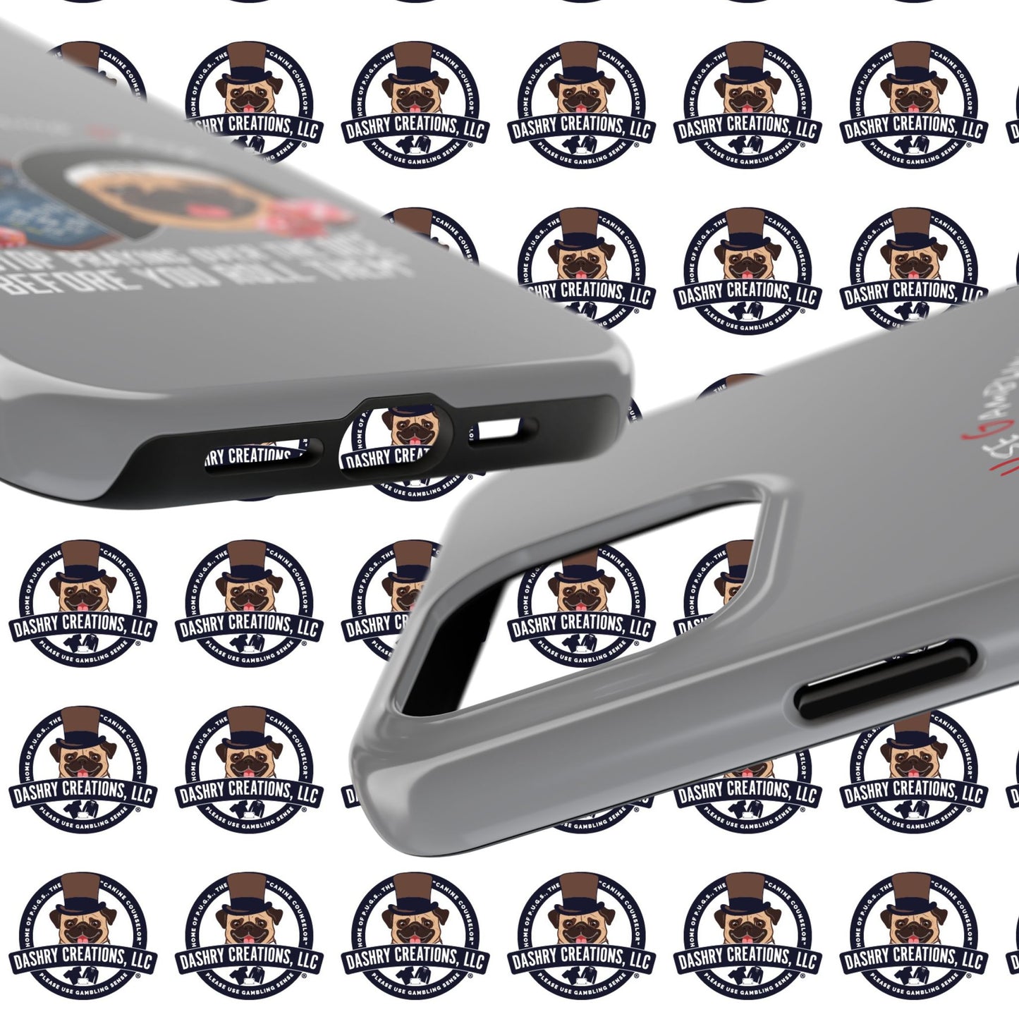 Craps “Praying Over Dice” Nun’s Veil Tough Phone Cases