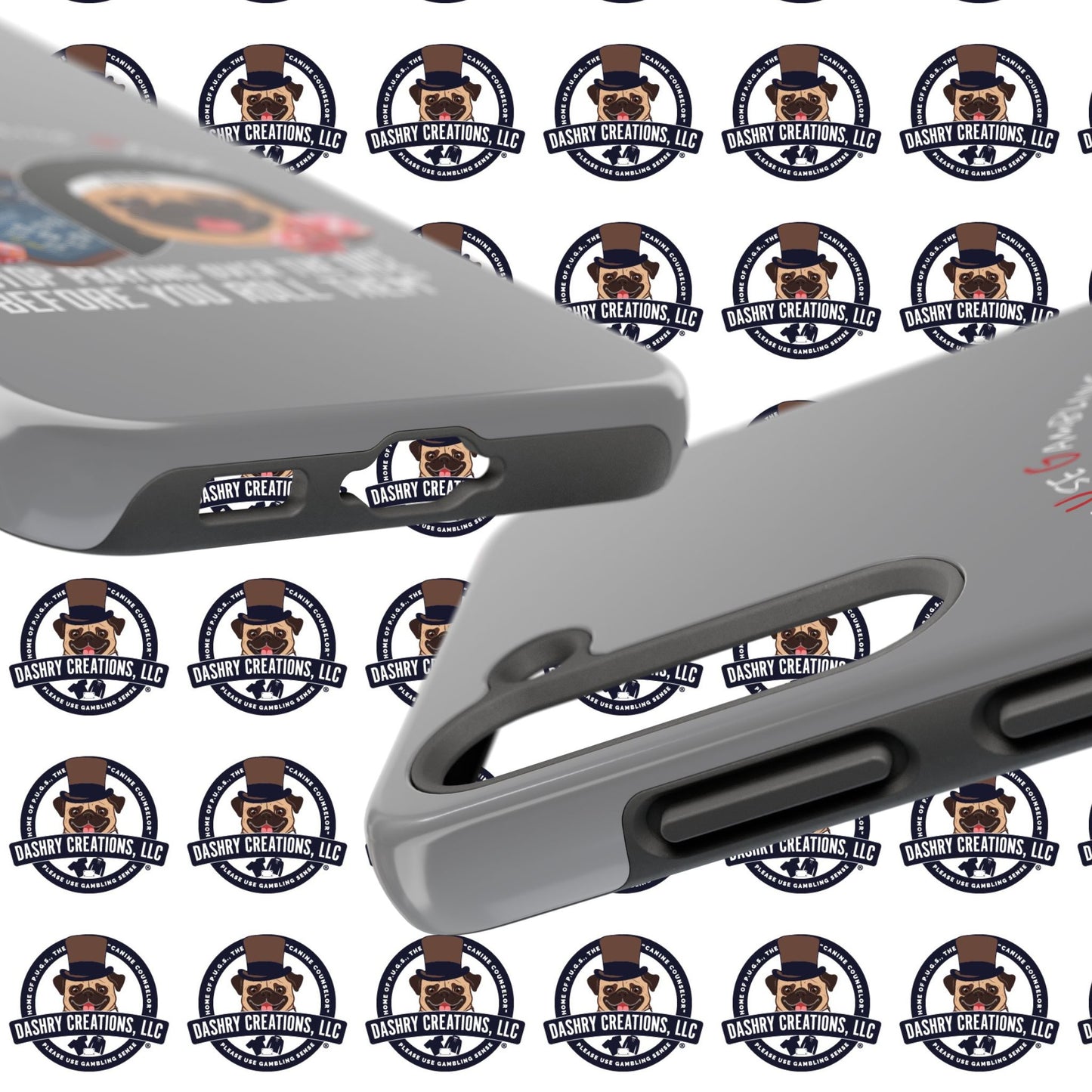 Craps “Praying Over Dice” Nun’s Veil Tough Phone Cases