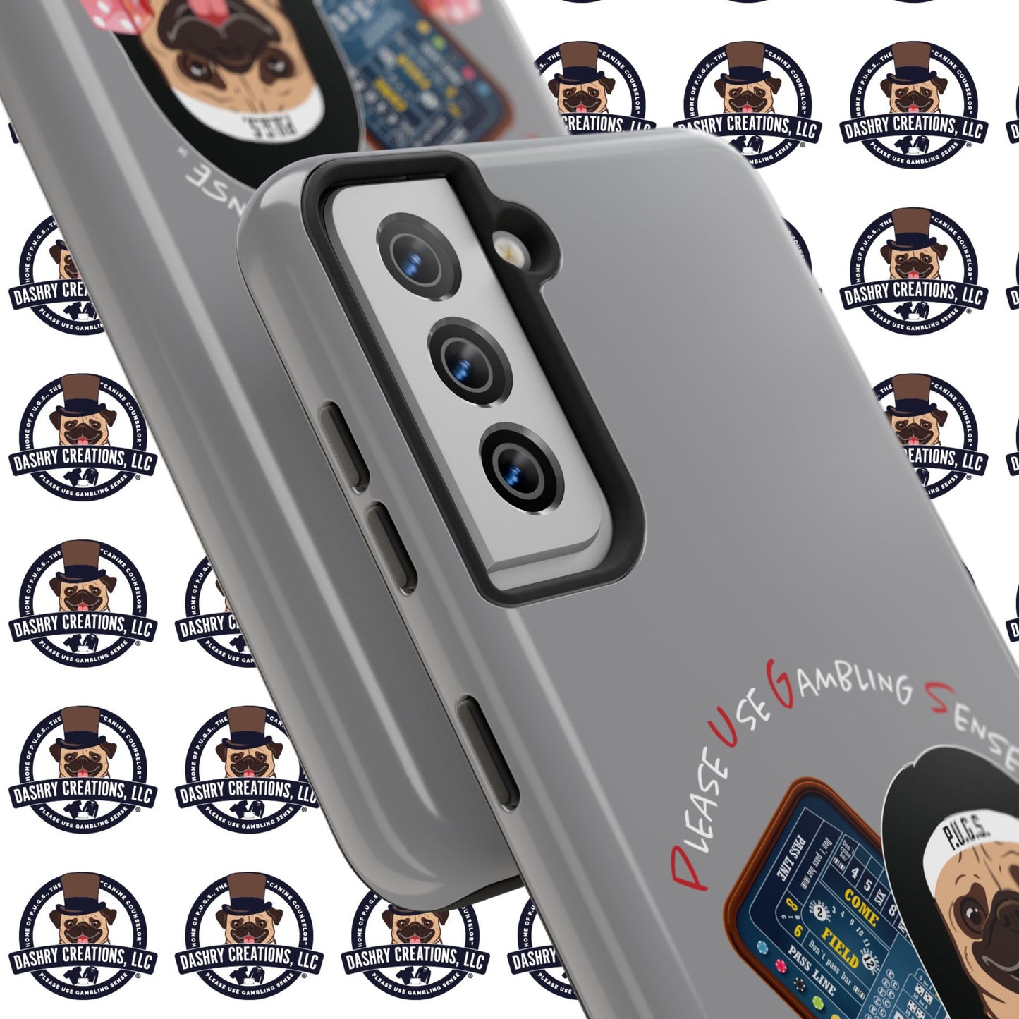 Craps “Praying Over Dice” Nun’s Veil Tough Phone Cases