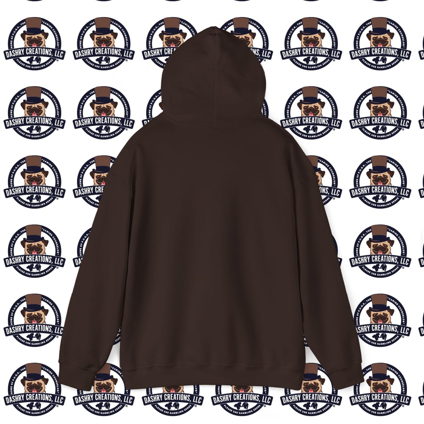 Poker “Win Early Leave” Early Black Hoodie Unisex Heavy Blend™ Hooded Sweatshirt