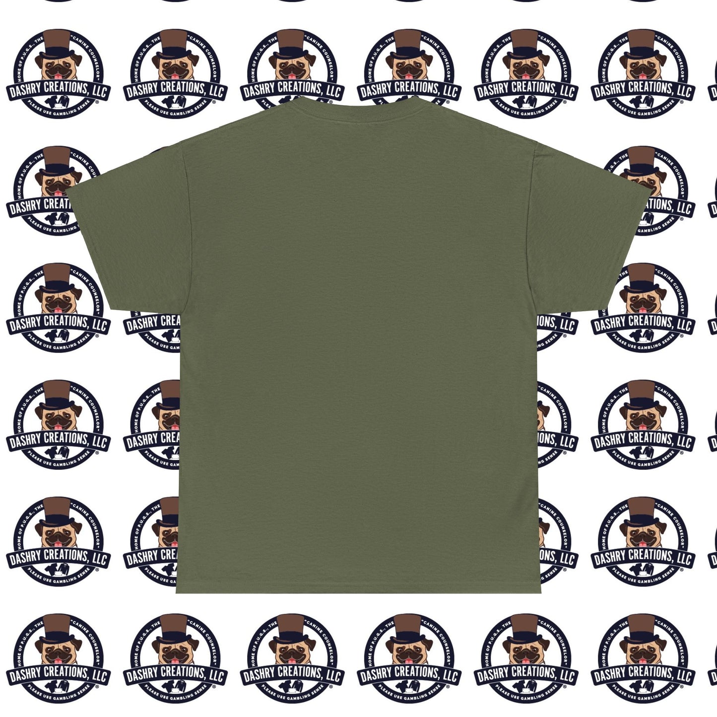 Craps “Praying Over Dice” Nun’s Veil Unisex Heavy Cotton Tee
