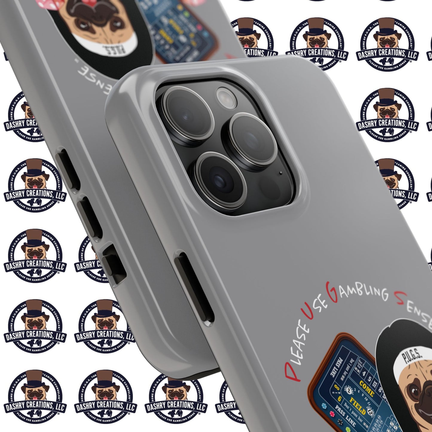 Craps “Praying Over Dice” Nun’s Veil Tough Phone Cases