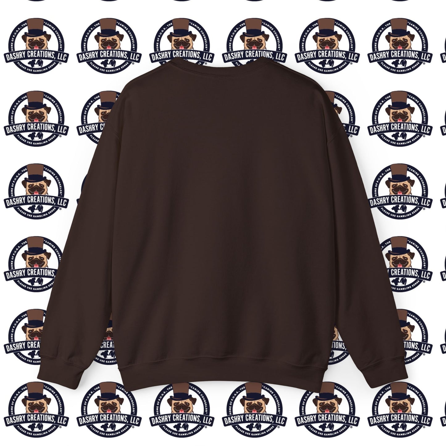 Poker “Win Early Leave” Early Black Hoodie Unisex Heavy Blend™ Crewneck Sweatshirt