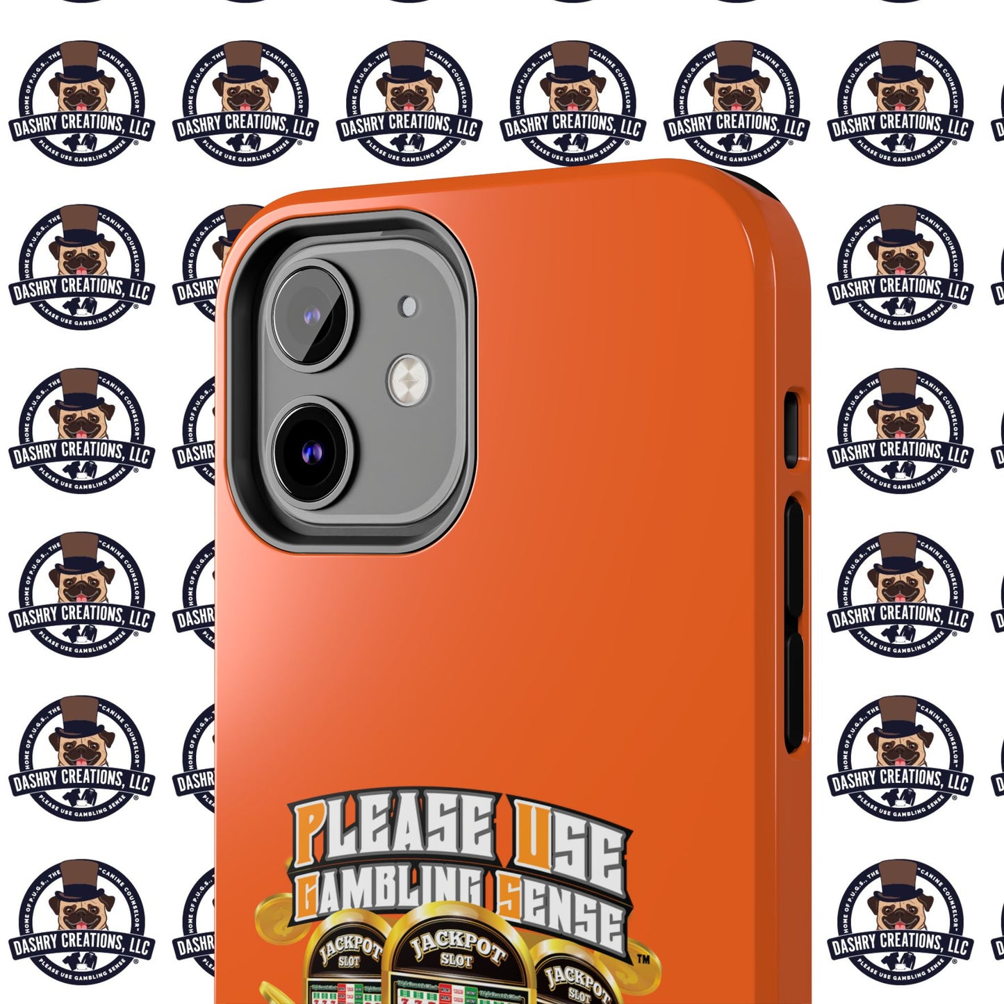 Slots “Everybody’s Got A System” Orange Wool Cap Tough Phone Cases