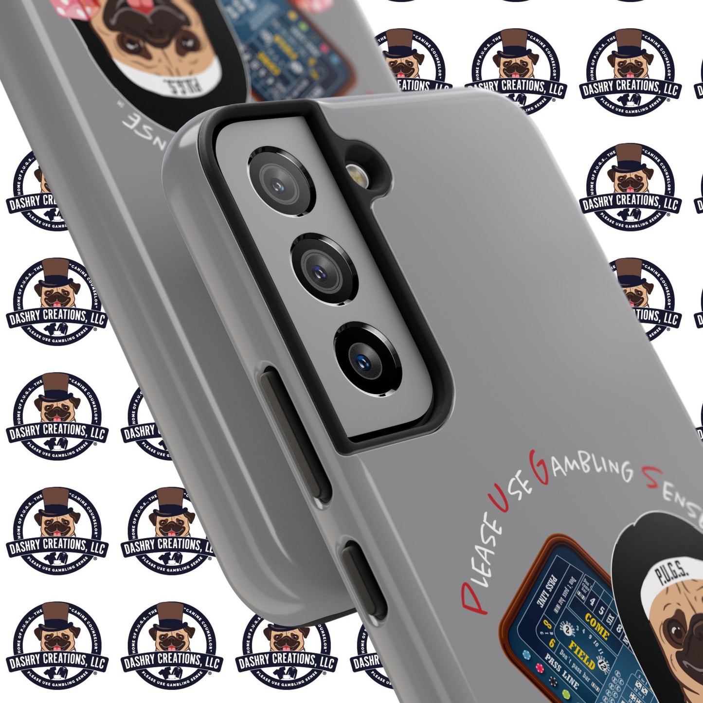 Craps “Praying Over Dice” Nun’s Veil Tough Phone Cases
