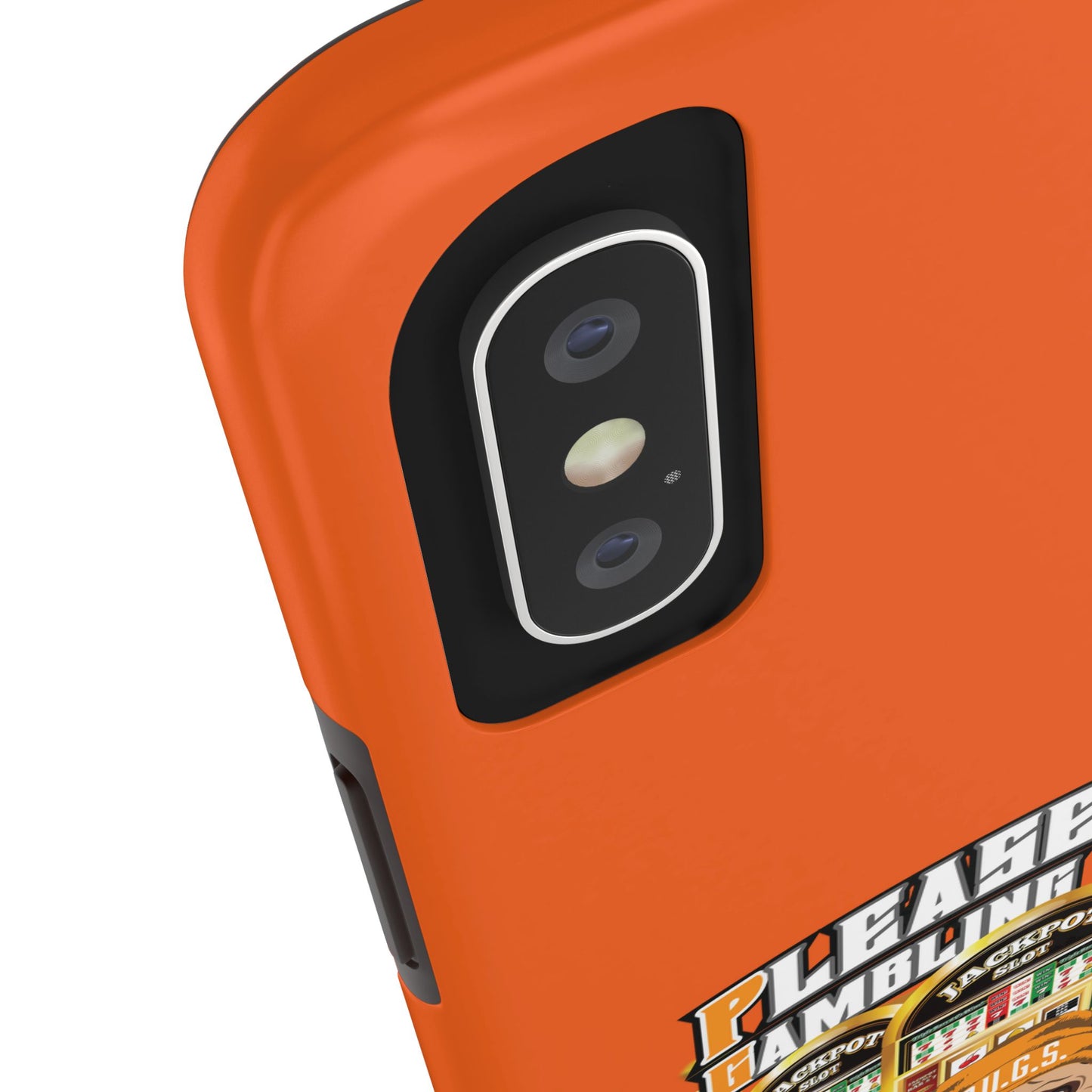 Slots “Everybody’s Got A System” Orange Wool Cap Tough Phone Cases