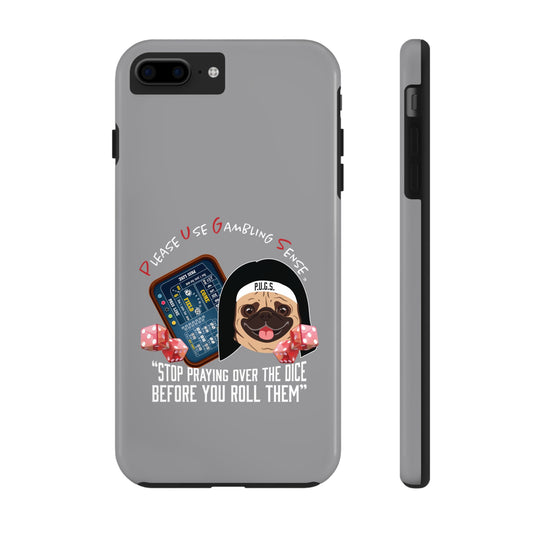Craps “Praying Over Dice” Nun’s Veil Tough Phone Cases
