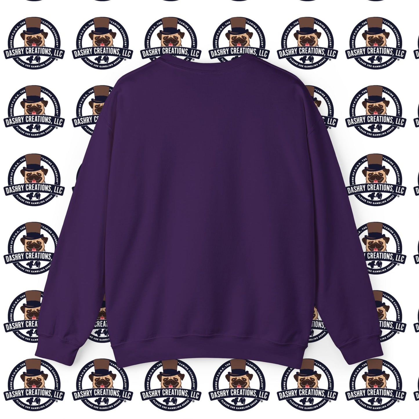 Craps “Praying Over Dice” Nun’s Veil Unisex Heavy Blend™ Crewneck Sweatshirt