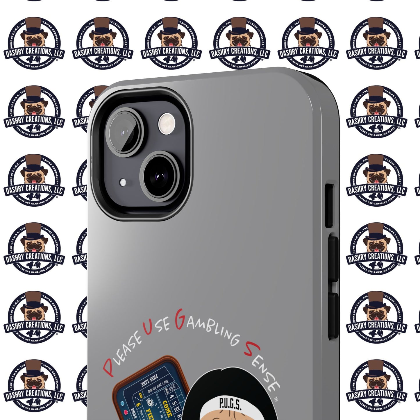 Craps “Praying Over Dice” Nun’s Veil Tough Phone Cases