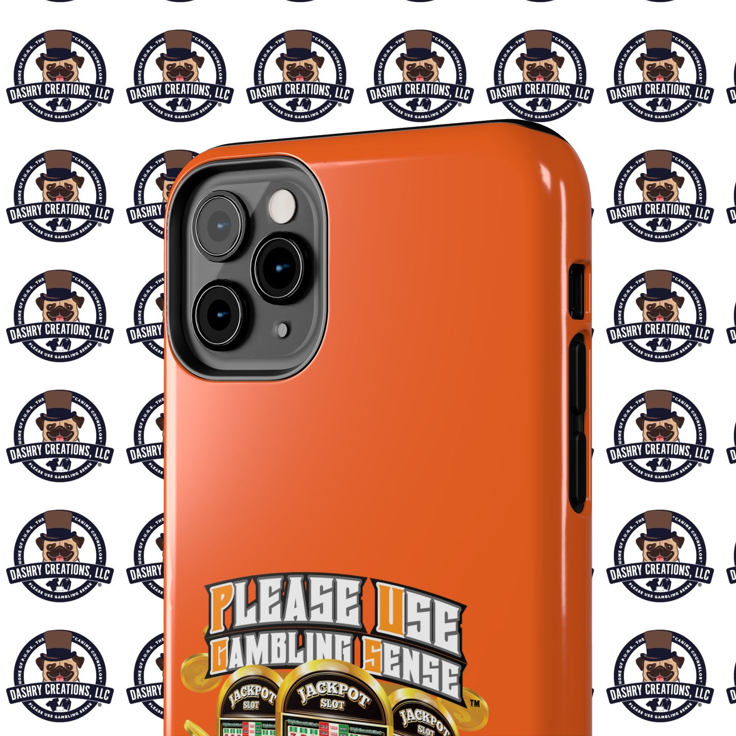 Slots “Everybody’s Got A System” Orange Wool Cap Tough Phone Cases