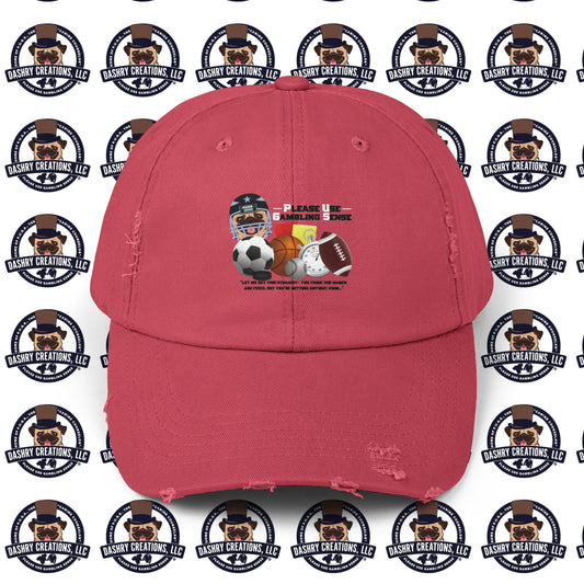 Sports Betting “Games Are Fixed” Helmet Unisex Distressed Cap