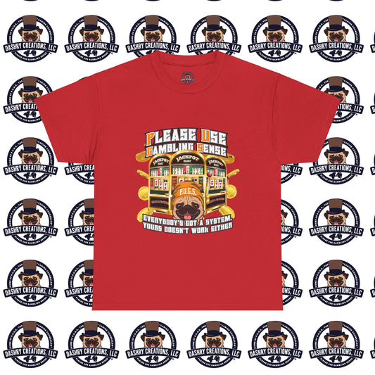 Slots “Everybody’s Got A System” Orange Wool Cap Unisex Heavy Cotton Tee