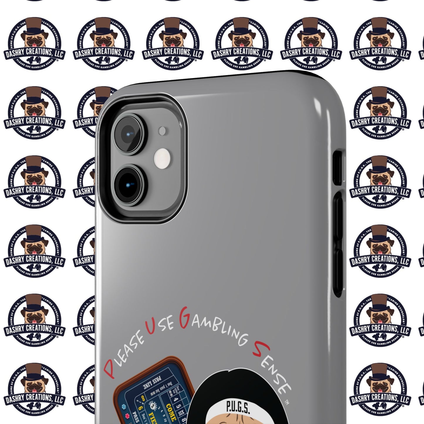 Craps “Praying Over Dice” Nun’s Veil Tough Phone Cases