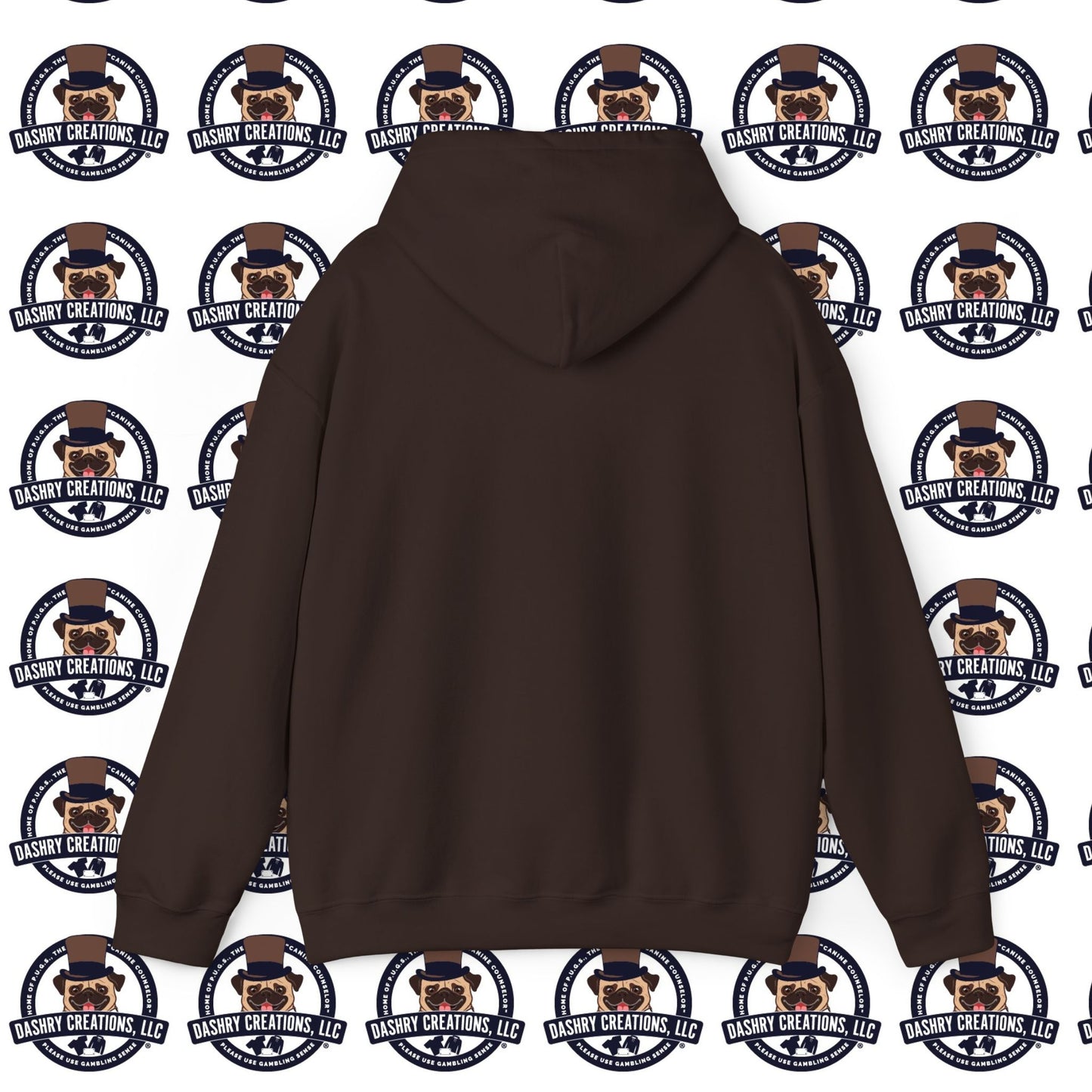 Craps “Praying Over Dice” Nun’s Veil Unisex Heavy Blend™ Hooded Sweatshirt