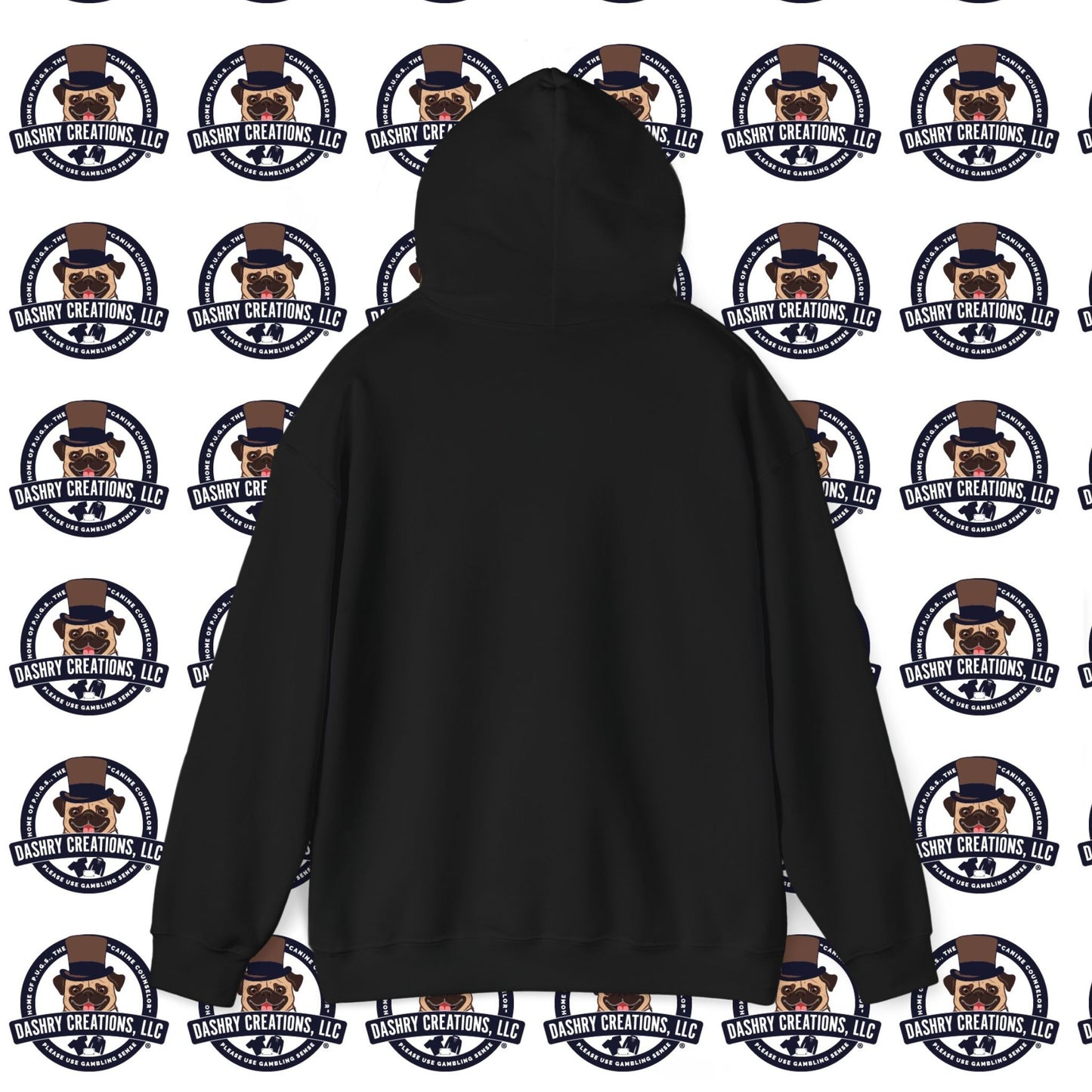 Craps “Praying Over Dice” Nun’s Veil Unisex Heavy Blend™ Hooded Sweatshirt