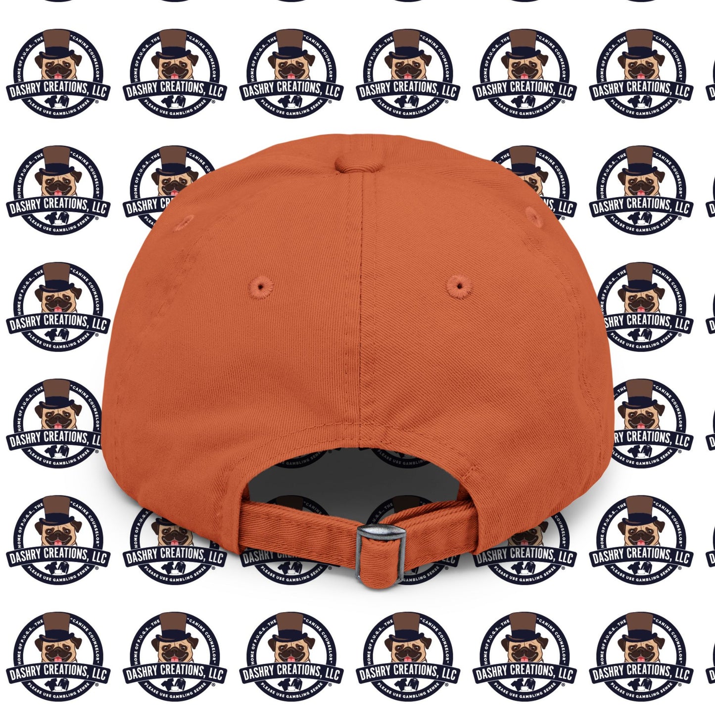Slots “Everybody’s Got A System” Orange Wool Cap Unisex Distressed Cap