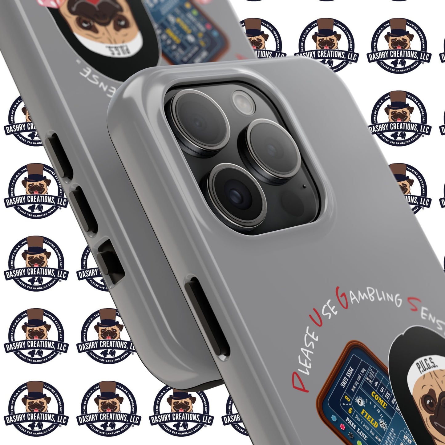 Craps “Praying Over Dice” Nun’s Veil Tough Phone Cases