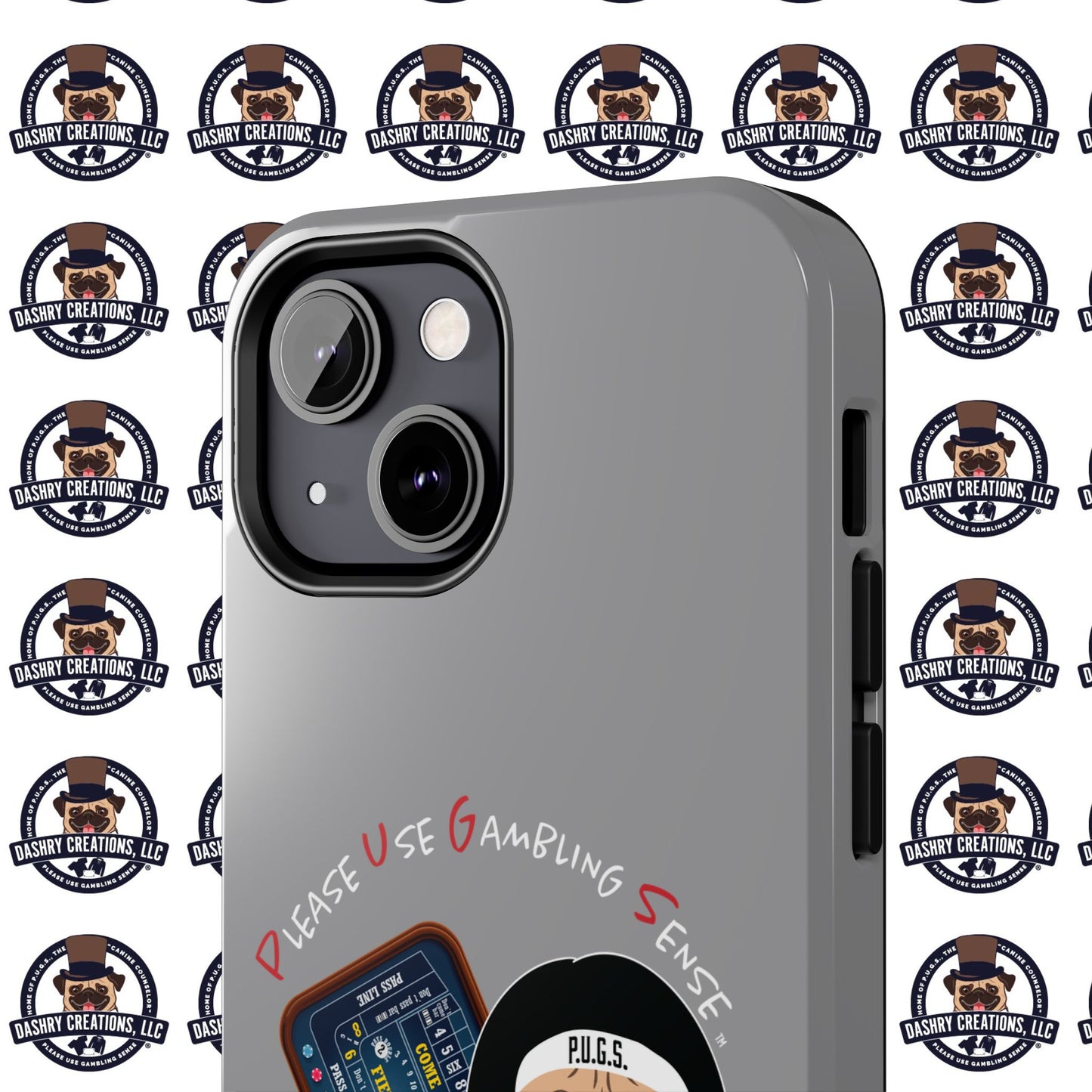 Craps “Praying Over Dice” Nun’s Veil Tough Phone Cases