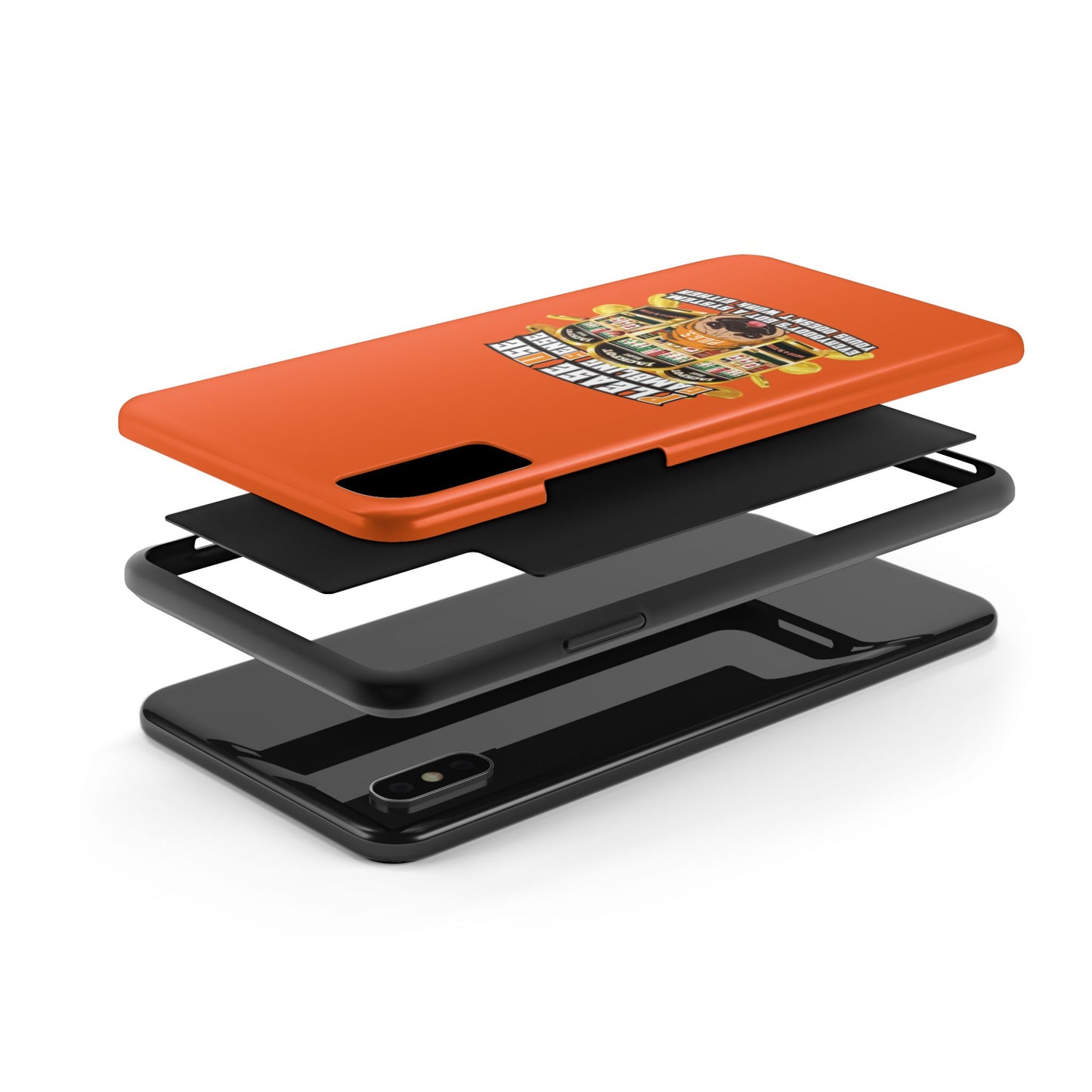 Slots “Everybody’s Got A System” Orange Wool Cap Tough Phone Cases