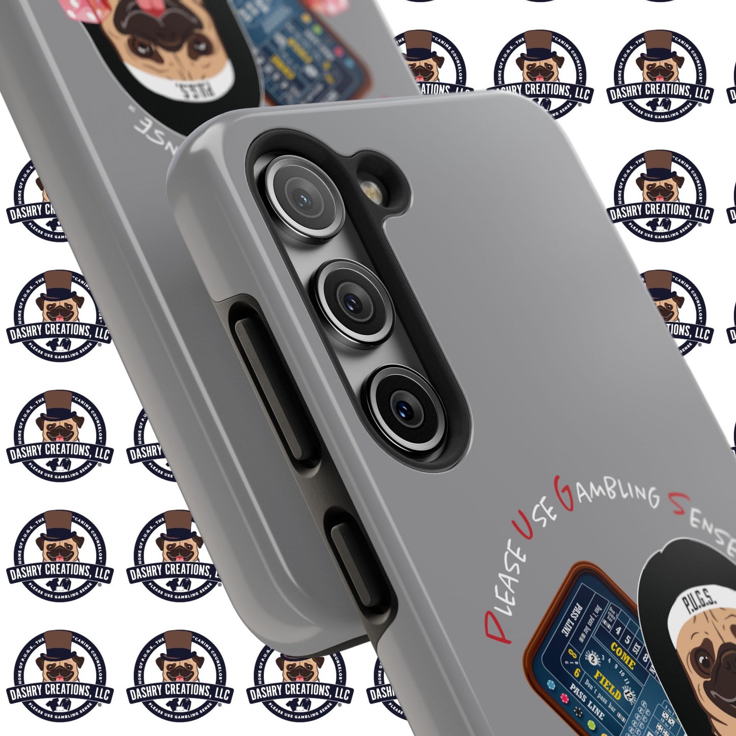 Craps “Praying Over Dice” Nun’s Veil Tough Phone Cases