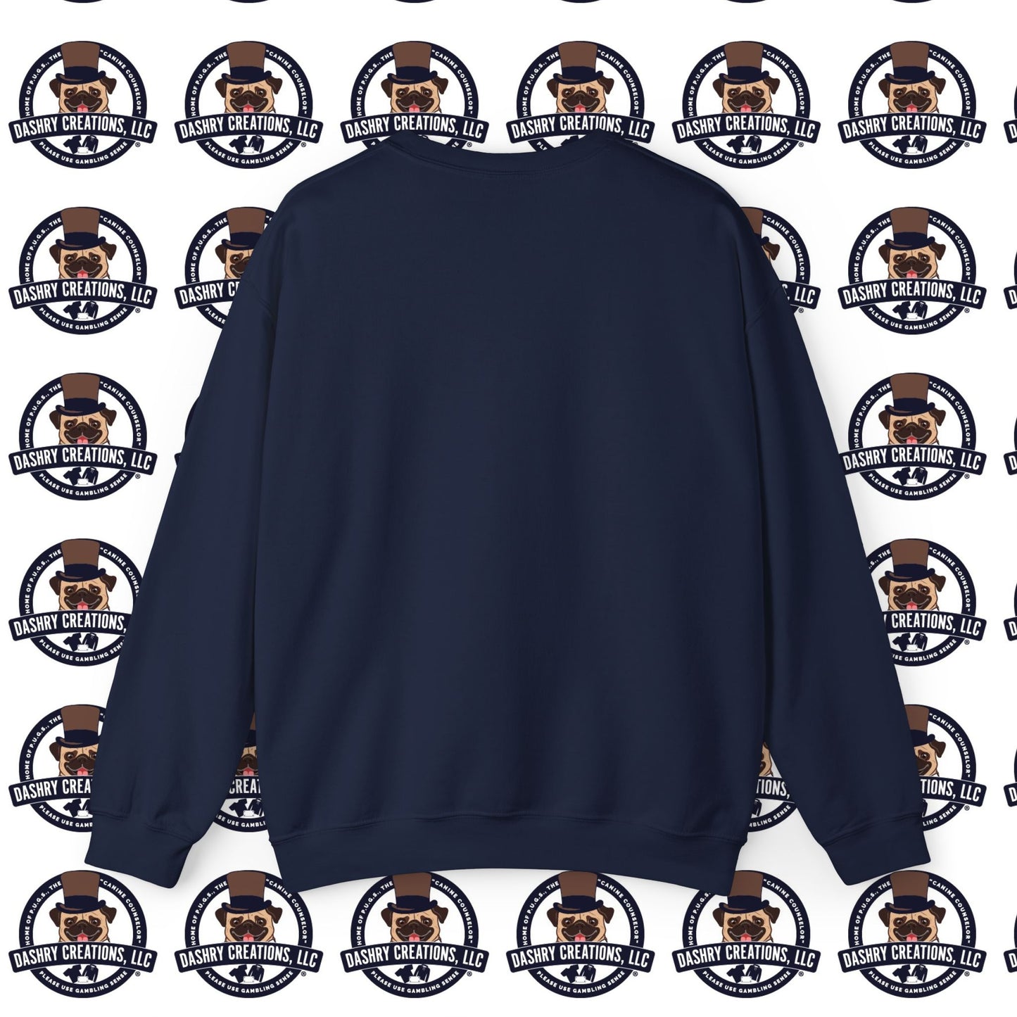 Poker “Win Early Leave” Early Black Hoodie Unisex Heavy Blend™ Crewneck Sweatshirt