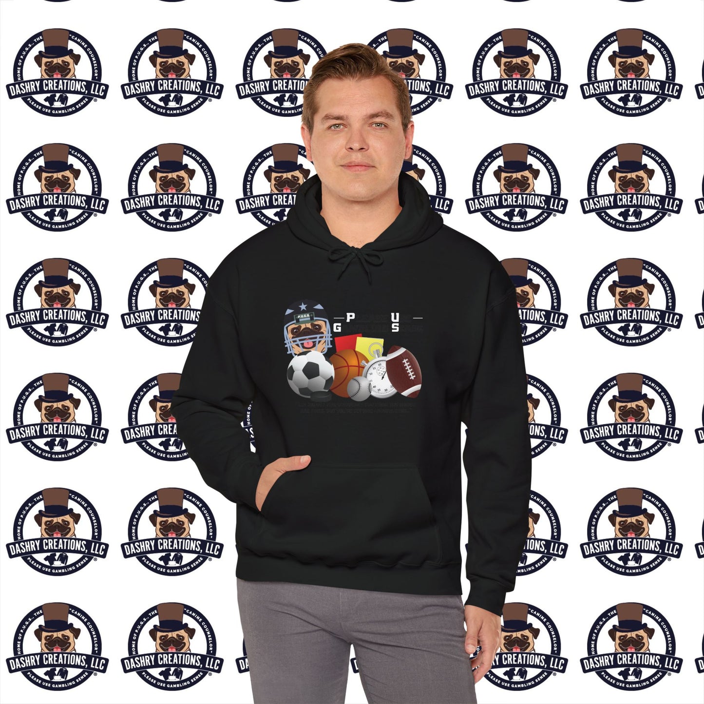 Sports Betting “Games Are Fixed” Helmet Unisex Heavy Blend™ Hooded Sweatshirt