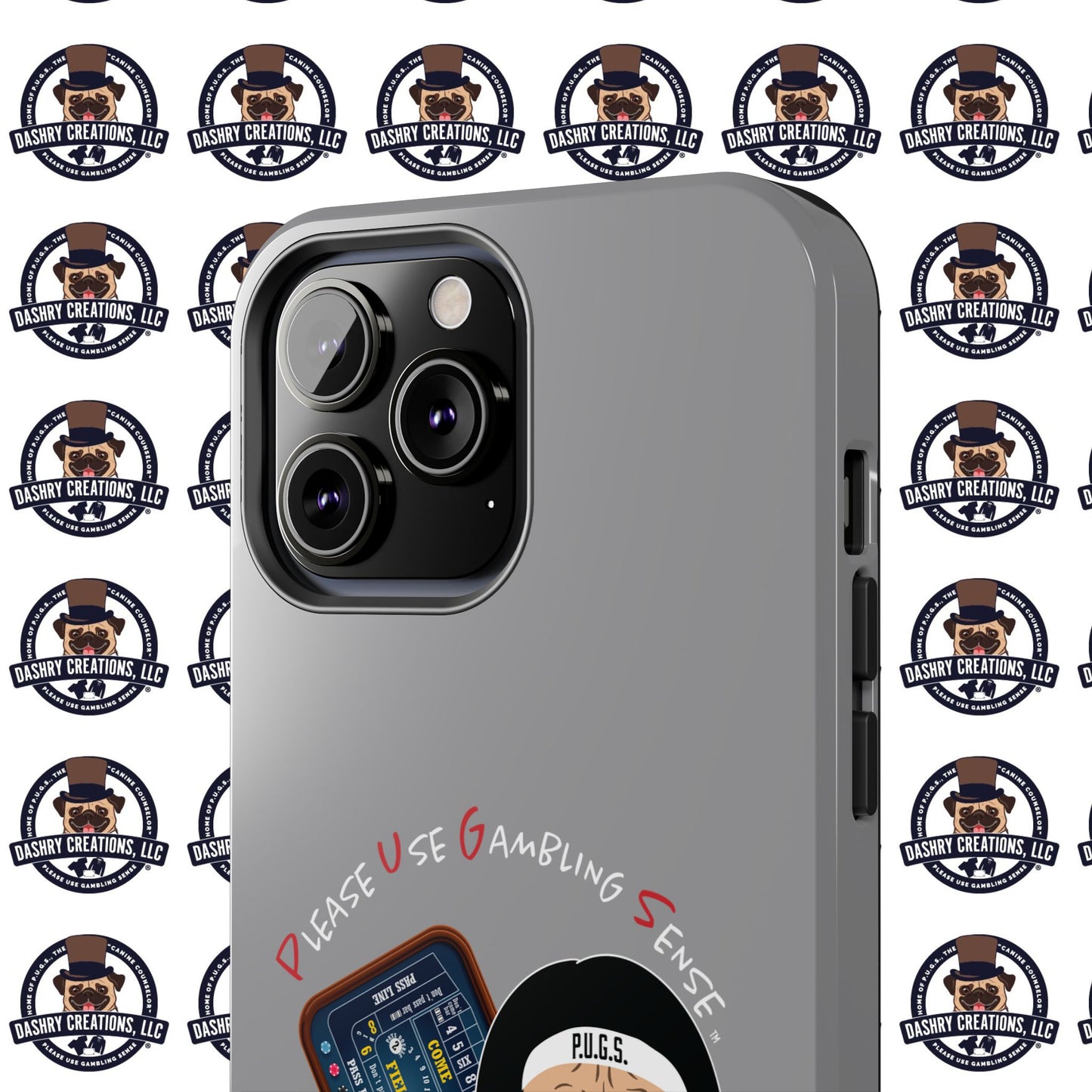 Craps “Praying Over Dice” Nun’s Veil Tough Phone Cases
